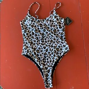 ZAFUL Cheetah Print Swimsuit